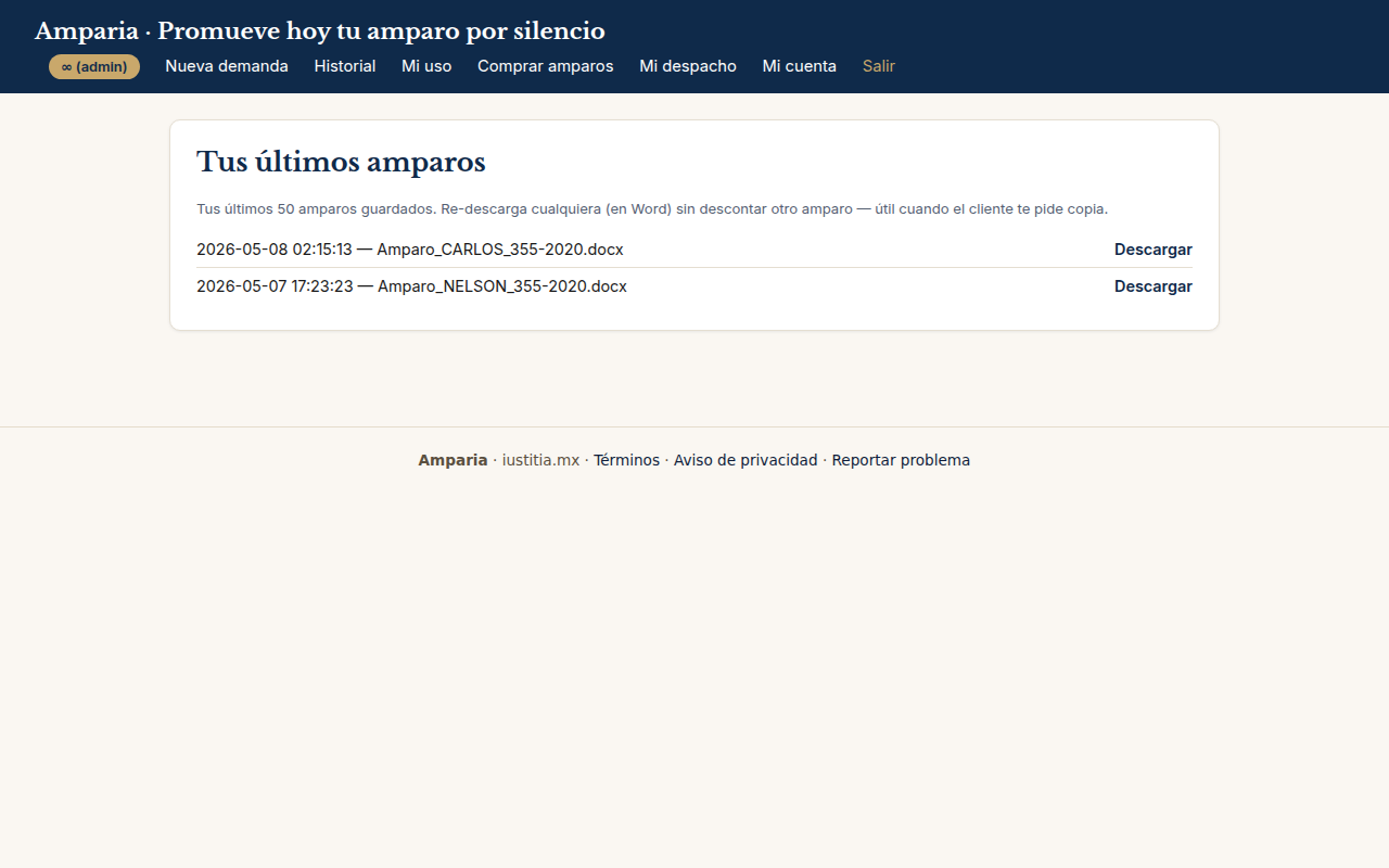 Imprime y presenta